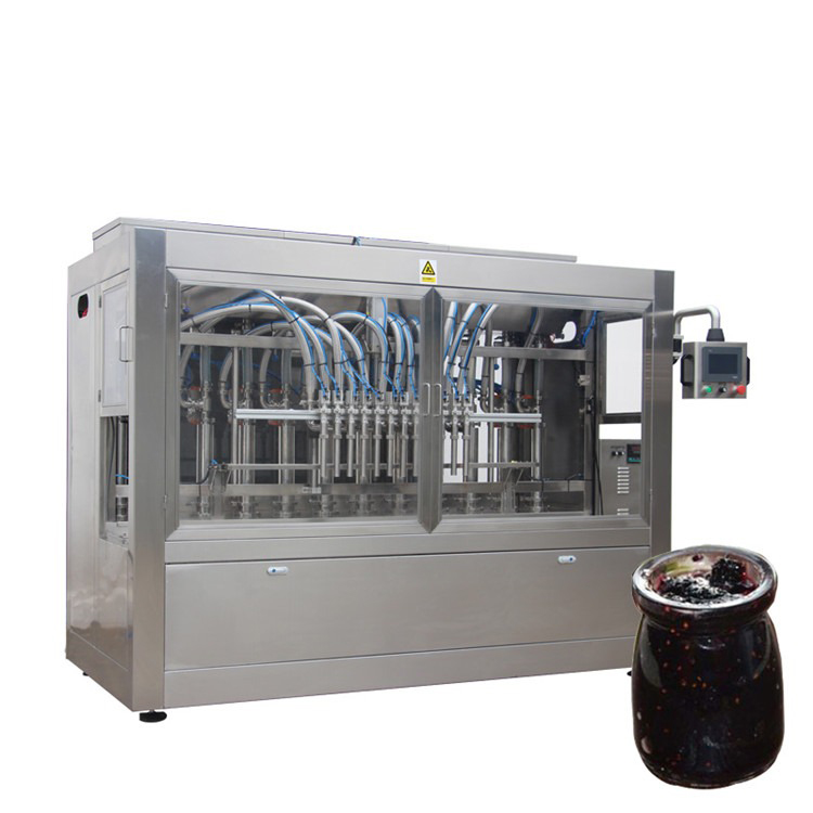 fruit jam vullen bottelmachine