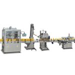 honing fles vullen en aftopping machine